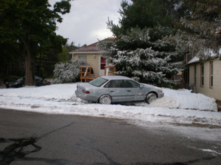 Car Crashes In Snow