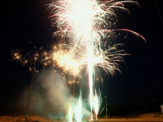 Low level Fireworks in Florida