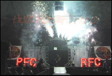 <emptyindoor pyrotechnics gerbs sparks