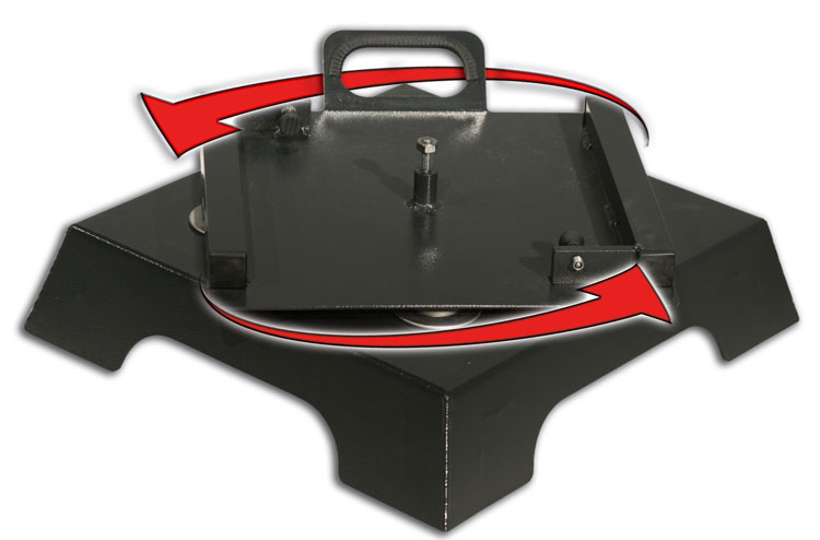 snow cannon  turntable