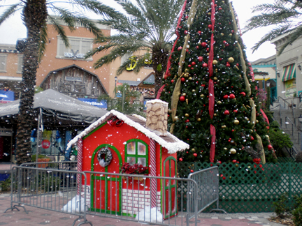 snow machines at channelside tampa florida