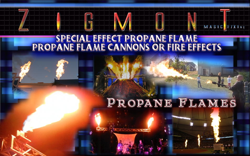 propane flame special effects Firefly and Dragonfly propane drangonfly and firefly systems 