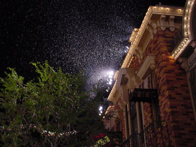 snow machines on roof top