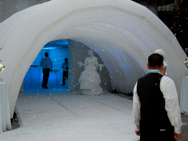 SNOW MACHINES ATA EVENT