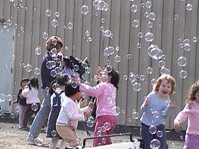 Kids bubble zone event