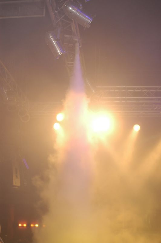 CO2 jet nozzle at a club