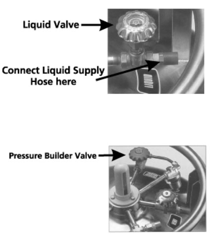 dewar tank lsg pressure builder