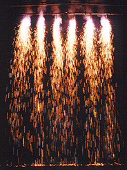 indoor pyrotechnics water falls s