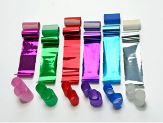 streamers with bubbles