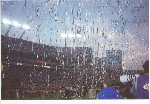 stadium Stream  cannon effects