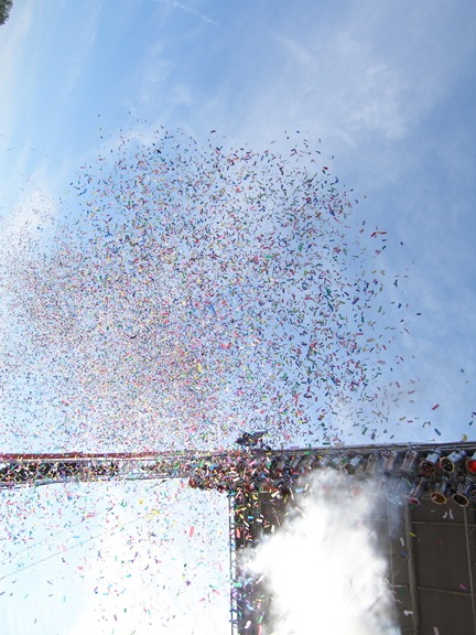 continuous venturi confetti blower
