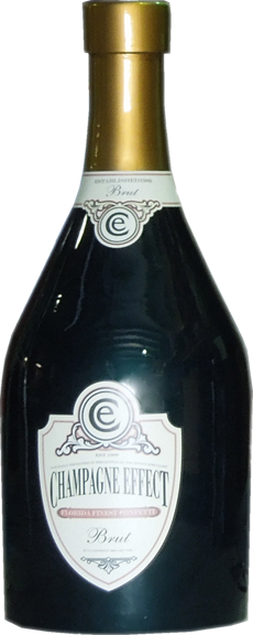 Champange Bottle c02 confetti effect