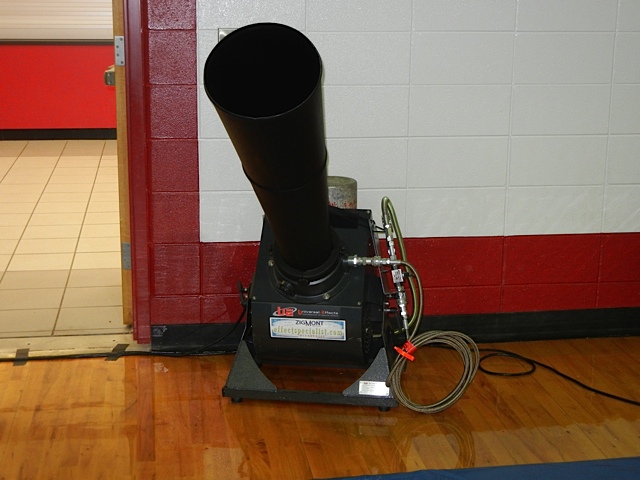 continuous venturi confetti blower