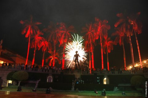 fireworks at ringling museum  display