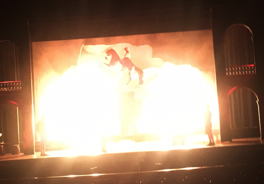 flames for  Don Giovanni