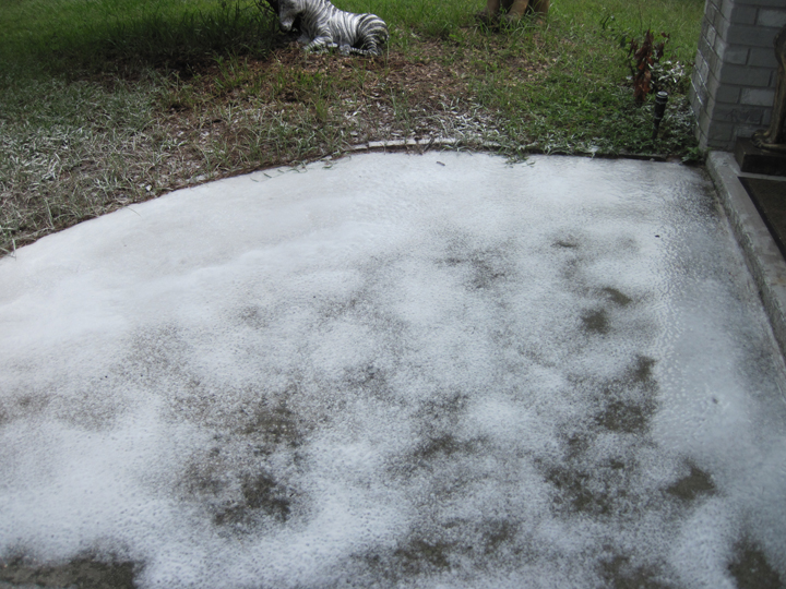 snow flocking