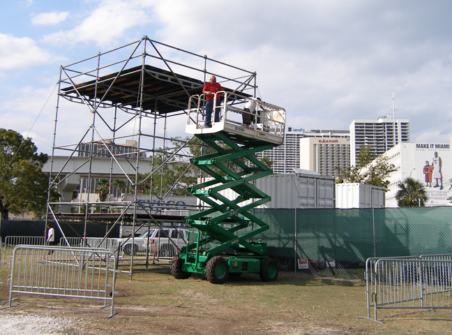 Ultar Music fest propane tower