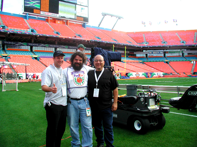 Orangebowl set up, look who