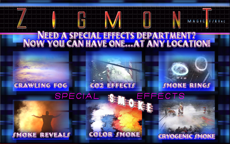 Smoke  machine effects