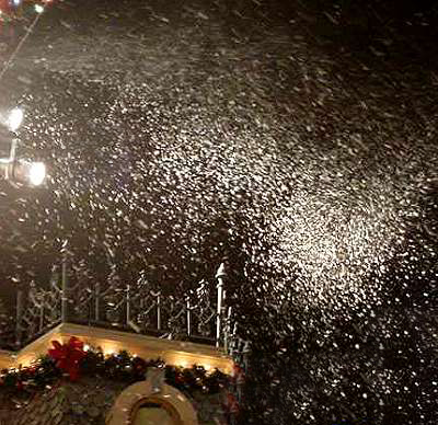 roof top  snow  results