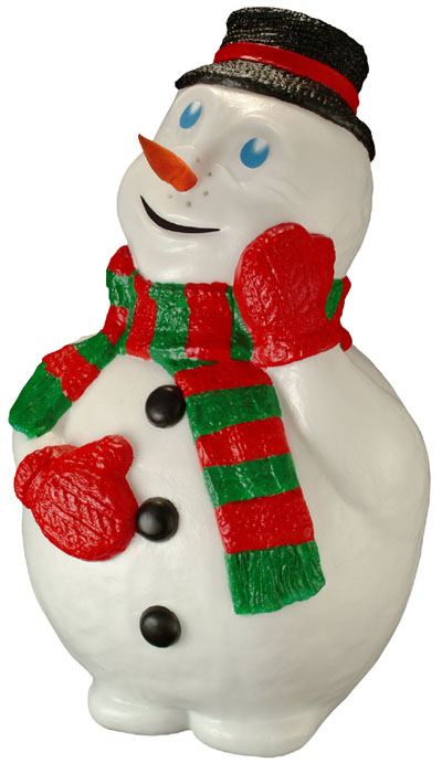 Snowman snow machine