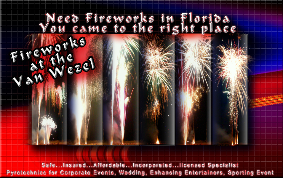 Van Wezel Fireworks Show Video