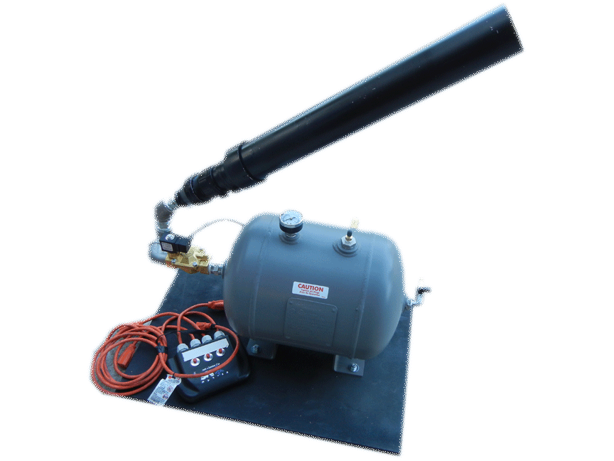 custom confetti cannon 7 gal