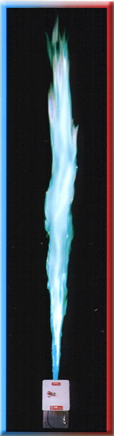 Color blue flame