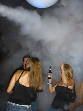 Coors light Dallas cryo fx co2 jets