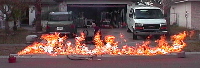 drangonfly propane flame bar
