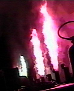 Flames indoor pyrotechnics
