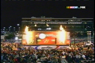  drangon flysMagic FX  propane flame cannons at NASCAR 