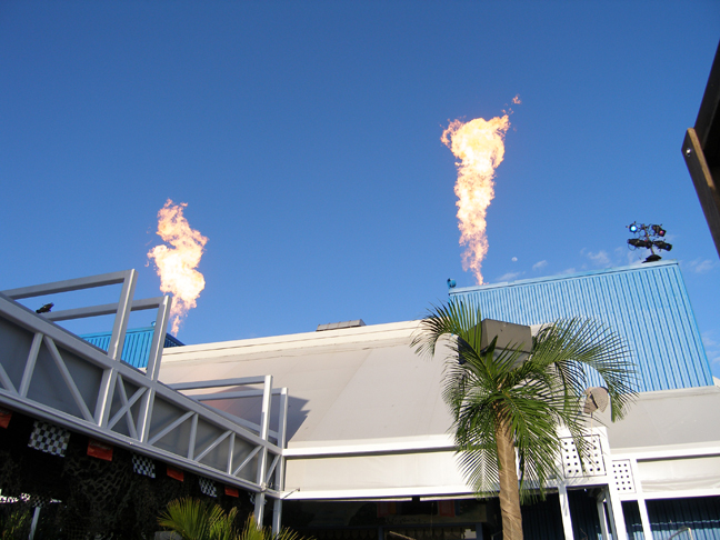 dragonfly propane flame effect