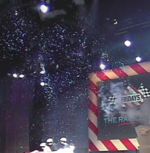 snow at disney