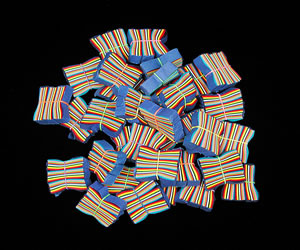 wrapped and banded confettiti